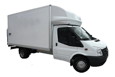 Van Hire Haverhill - Ford Luton Box Tail Lift - Van hire Haverhill